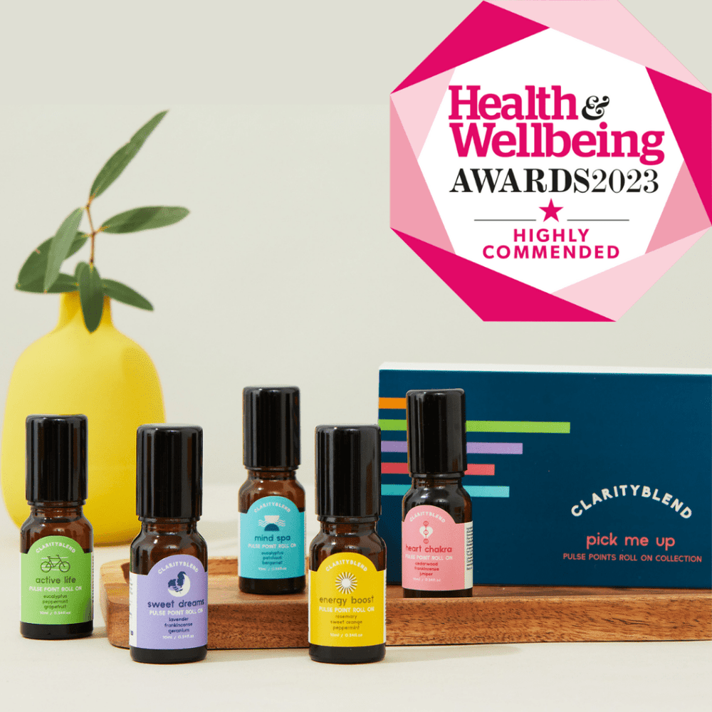 Clarity Blend The Pick Me Up Aromatherapy Roll On Set - Fragrance London