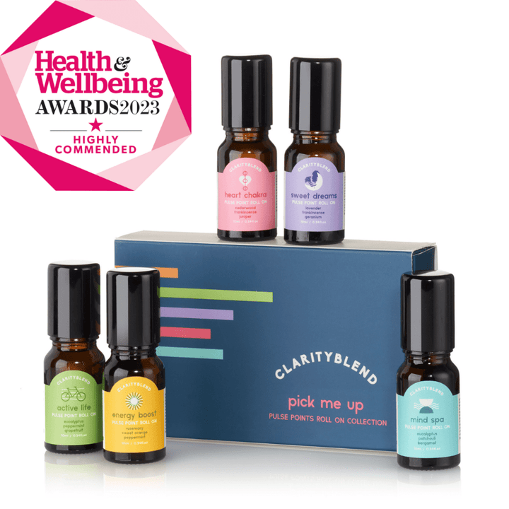 Clarity Blend The Pick Me Up Aromatherapy Roll On Set - Fragrance London