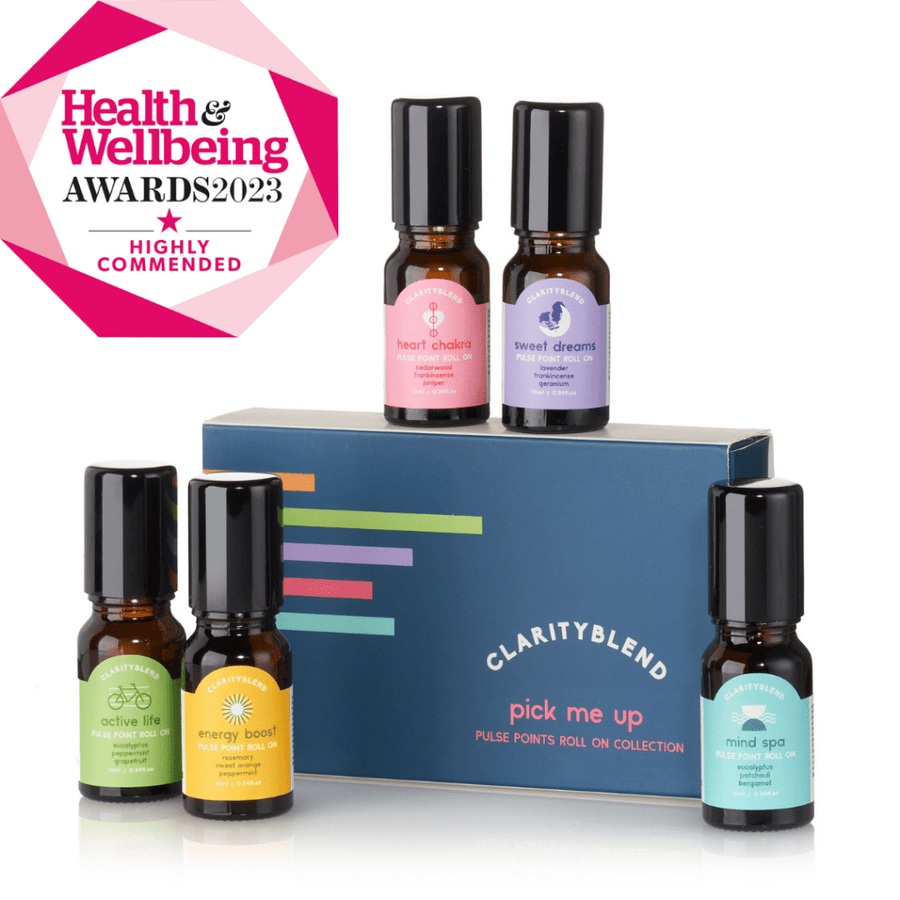 Clarity Blend The Pick Me Up Aromatherapy Roll On Set - Fragrance London