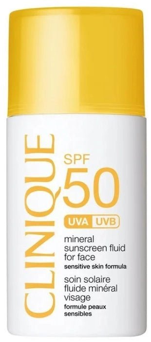 Clinique Sun Mineral Sunscreen Fluid for Face SPF50 30ml - Fragrance London