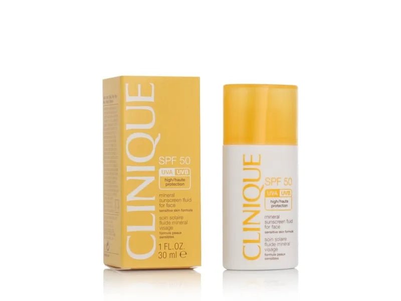 Clinique Sun Mineral Sunscreen Fluid for Face SPF50 30ml - Fragrance London