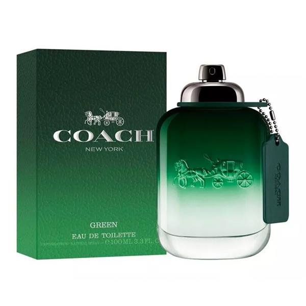 Coach Man Green Eau De Toilette Spray 100ml - Fragrance London
