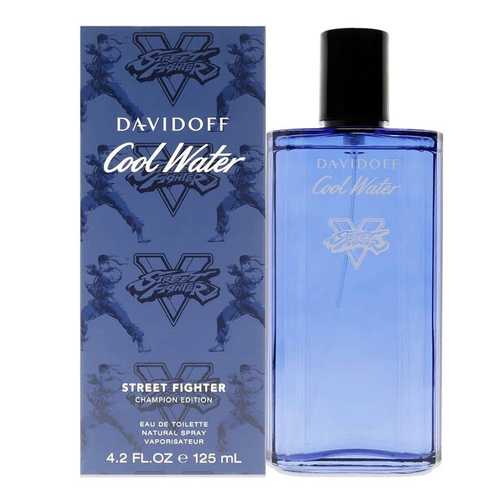 Cool Water Street Fighter Champion Eau De Toilette 125ml - Fragrance London