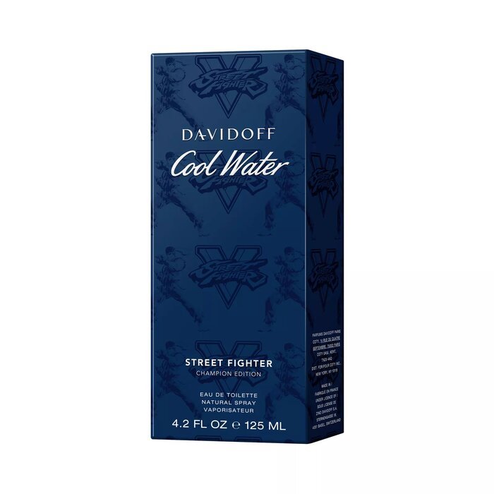 Cool Water Street Fighter Champion Eau De Toilette 125ml - Fragrance London