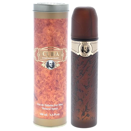 Cuba Classic Gold Eau de Toilette Spray 100ml - Fragrance London