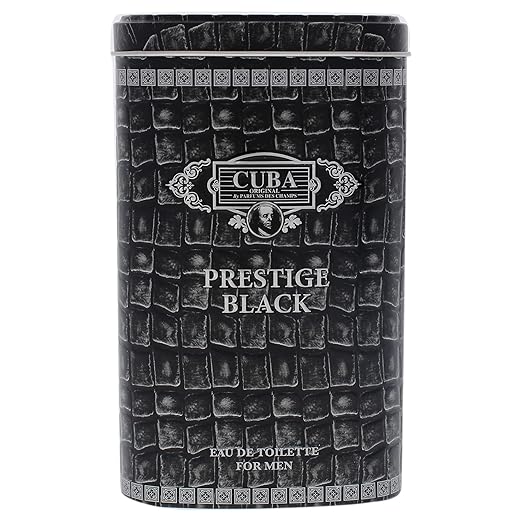 Cuba Prestige Black Eau De Toilette Spray 90ml - Fragrance London