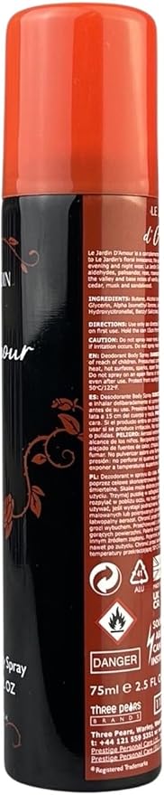 Dana Le Jardin D'amour Body Spray 75ml - Fragrance London