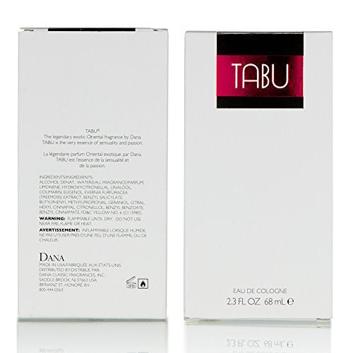 Dana Tabu Eau de Cologne Spray 68ml - Fragrance London
