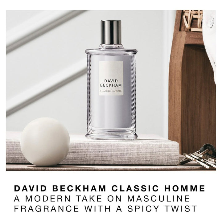 David Beckham Classic Homme Eau De Toilette Spray 100ml - Fragrance London