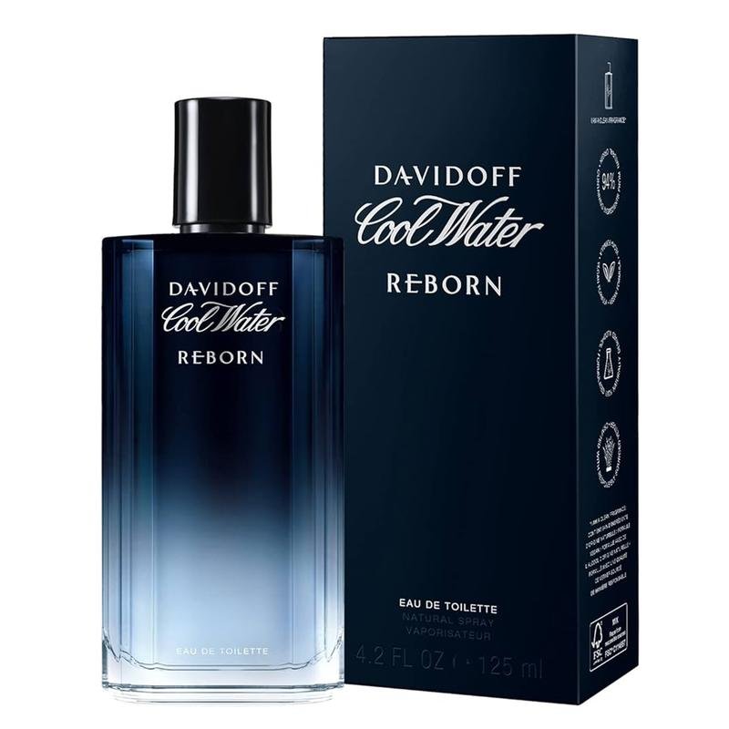 Davidoff Cool Water For Men Reborn Eau De Toilette Spray 125ml - Fragrance London