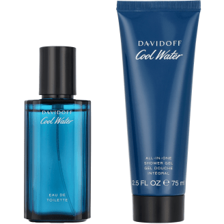 Davidoff Cool Water Gift Set (Eau De Toilette 40ml + Shower Gel 75ml) - Fragrance London