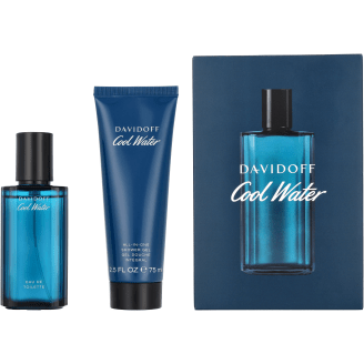 Davidoff Cool Water Gift Set (Eau De Toilette 40ml + Shower Gel 75ml) - Fragrance London