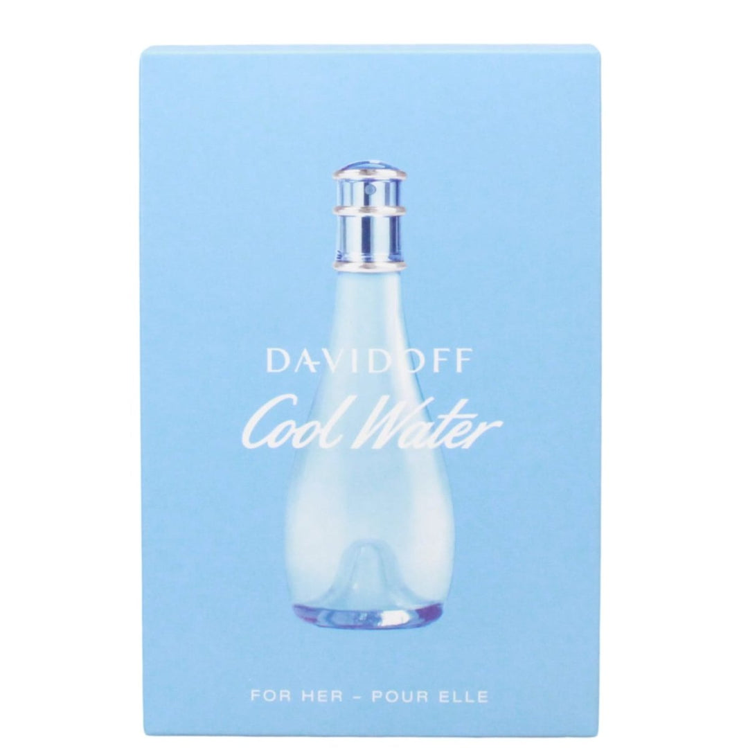 Davidoff Cool Water Gift Set (Eau De Toilette Spray 30ml + Body Lotion 75ml) - Fragrance London