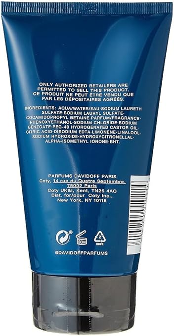 Davidoff Cool Water Shower Gel 150ml - Fragrance London