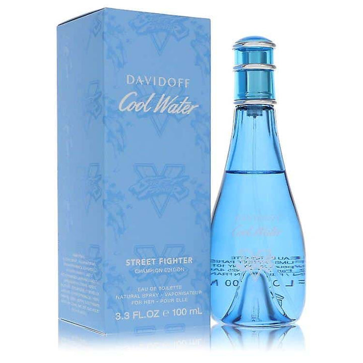 Davidoff Cool Water Street Fighter Champion Eau De Toilette Spray 100ml - Fragrance London