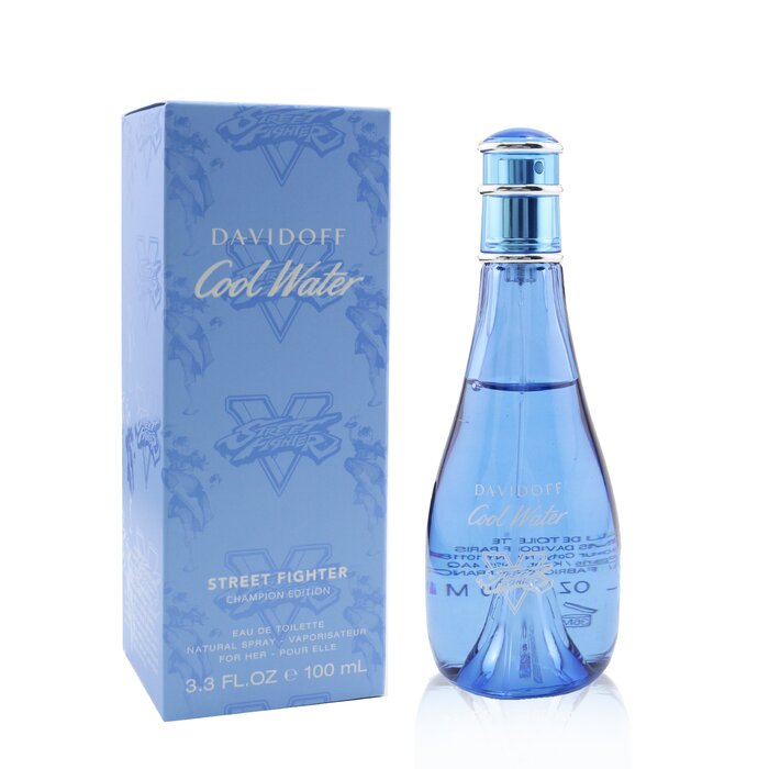 Davidoff Cool Water Street Fighter Champion Eau De Toilette Spray 100ml - Fragrance London