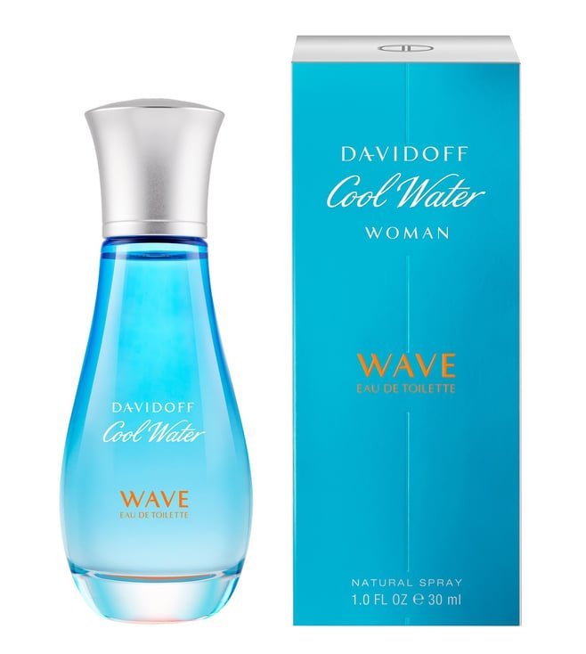 Davidoff Cool Water Wave Woman Eau De Toilette Spray 30ml - Fragrance London