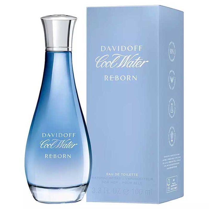 Davidoff Cool Water Woman Reborn Eau De Toilette Spray 100ml - Fragrance London