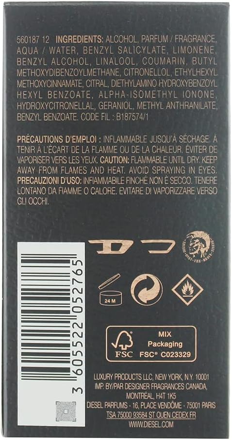 Diesel Bad Eau de Toilette Spray 35ml - Fragrance London
