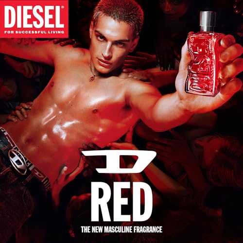 Diesel D Red Eau De Parfum Spray 50ml, - Fragrance London
