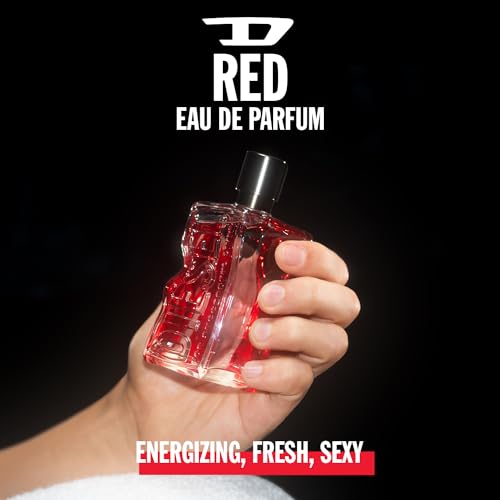 Diesel D Red Eau De Parfum Spray 50ml, - Fragrance London