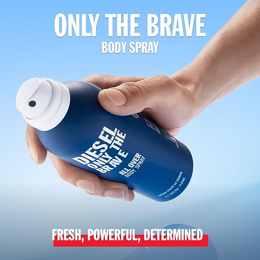 Diesel Only The Brave Body Spray 200ml - Fragrance London