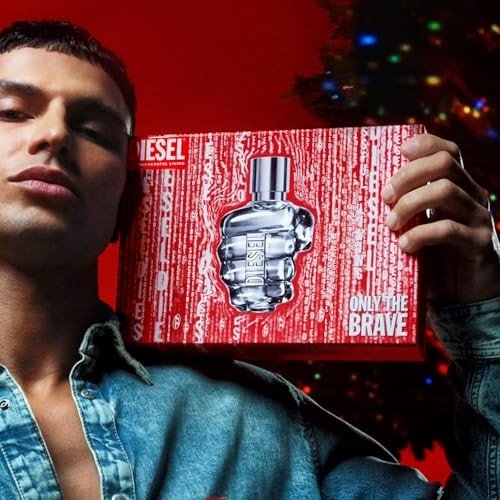 Diesel Only The Brave Gift Set (Eau De Toilette Spray 125ml + Eau De Toilette Spray 35ml) - Fragrance London