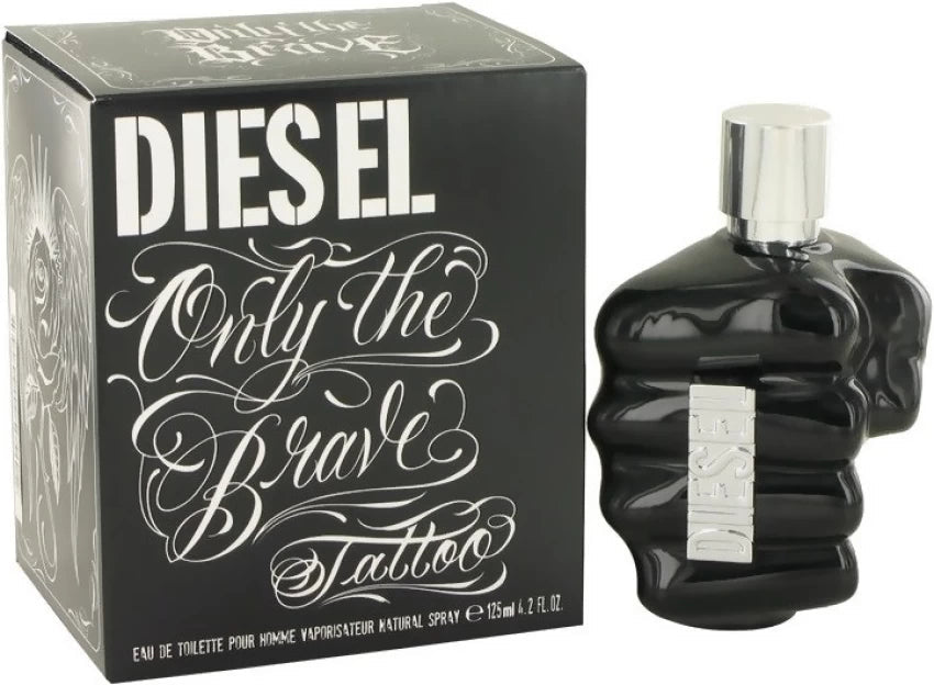 Diesel Only The Brave Tattoo Eau De Toilette Spray 125ml - Fragrance London