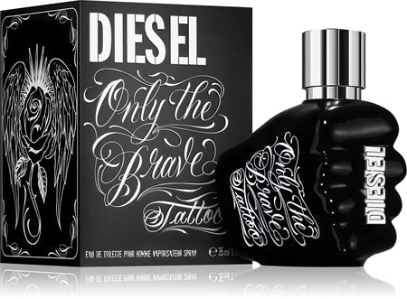 Diesel Only The Brave Tattoo Eau De Toilette Spray 35ml - Fragrance London