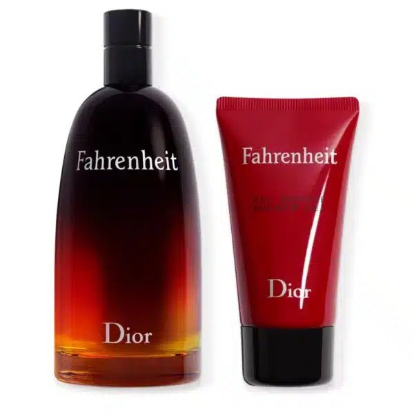 Dior Fahrenheit Gift Set (Eau De Toilette 100ml + Shower Gel 50ml) - Fragrance London