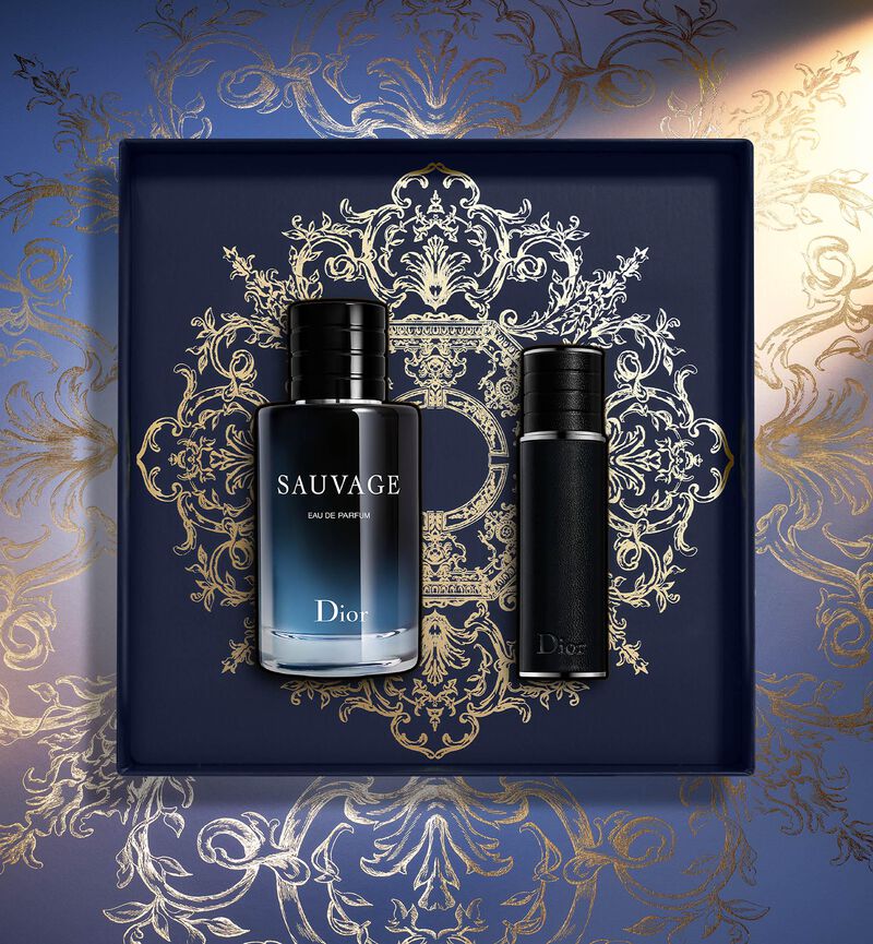 Dior Sauvage Gift Set (Eau De Parfum 100ml + Eau De Parfum 10ml) - Fragrance London