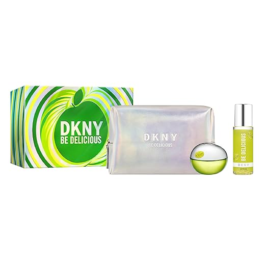 DKNY Be Delicious Gift Set (Eau De Parfum 100ml + Body Mist 125ml + Pouch) - Fragrance London