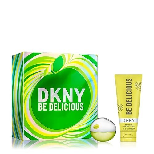 DKNY Be Delicious Gift Set (Eau De Parfum Spray 30ml + Body Lotion 100ml) - Fragrance London