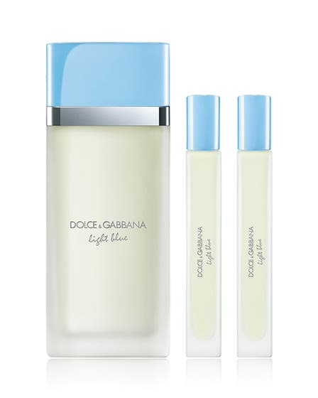 Dolce & Gabbana Light Blue Gift Set (Eau De Toilette 100ml + Eau De Toilette 10ml x2) - Fragrance London