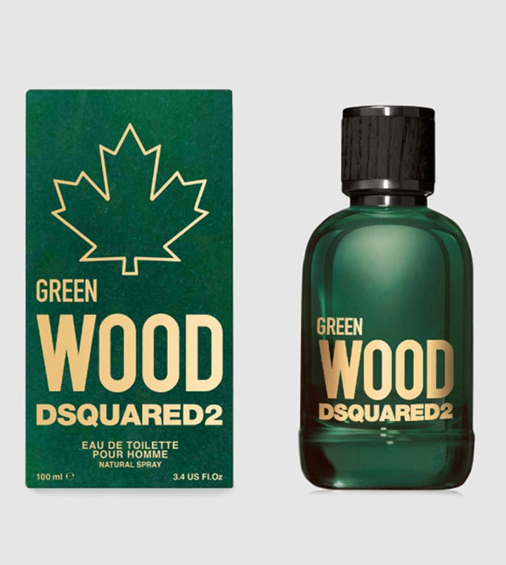 Dsquared2 Green Wood Pour Homme Eau de Toilette Spray 100ml - Fragrance London