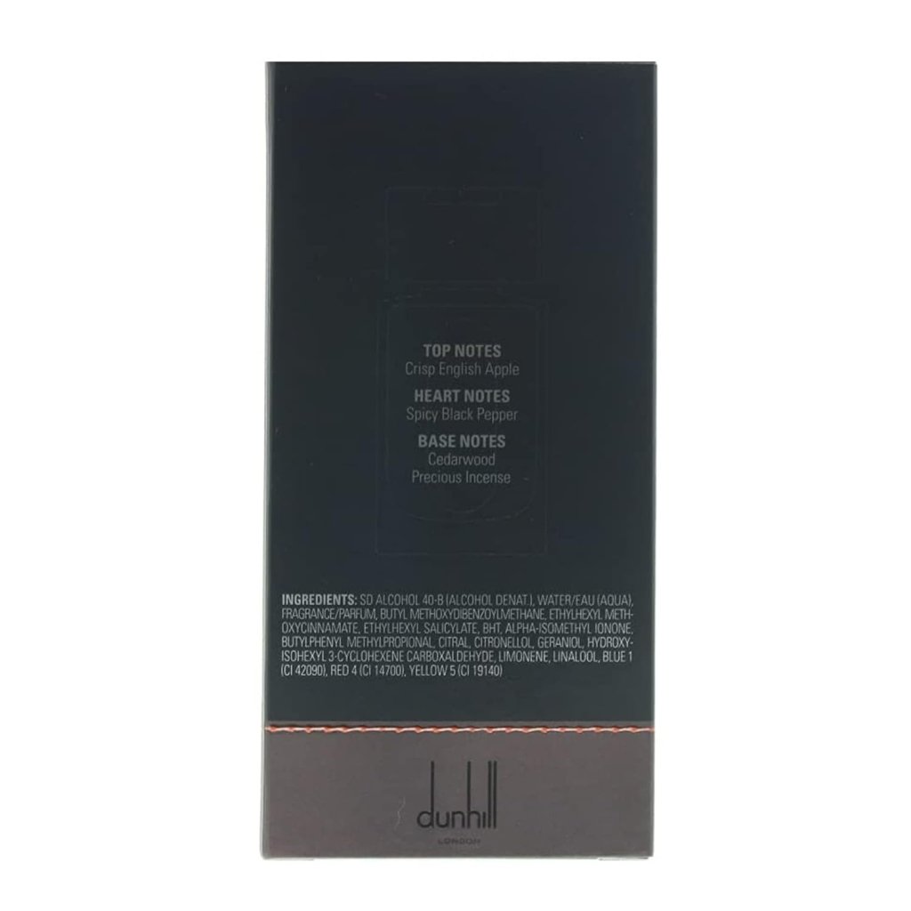 Dunhill Custom Eau De Toilette Spray 100ml - Fragrance London