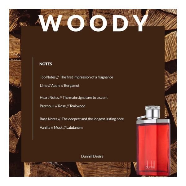 Dunhill Desire Red Eau de Toilette Spray 100ml - Fragrance London