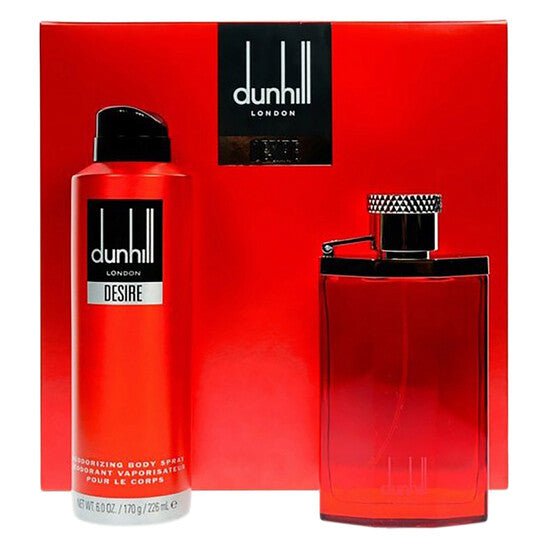 Dunhill Desire Red Gift Set (Eau De Toilette 100ml + Deodorant Spray 226ml) - Fragrance London