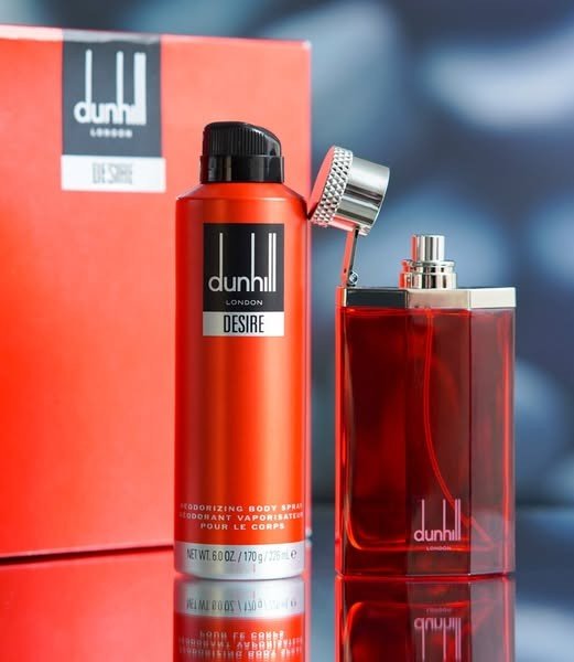 Dunhill Desire Red Gift Set (Eau De Toilette 100ml + Deodorant Spray 226ml) - Fragrance London