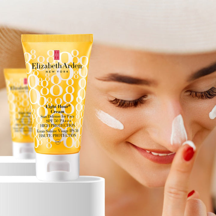 Elizabeth Arden Eight Hour Cream Sun Defense for Face High Protection 50ml - Fragrance London