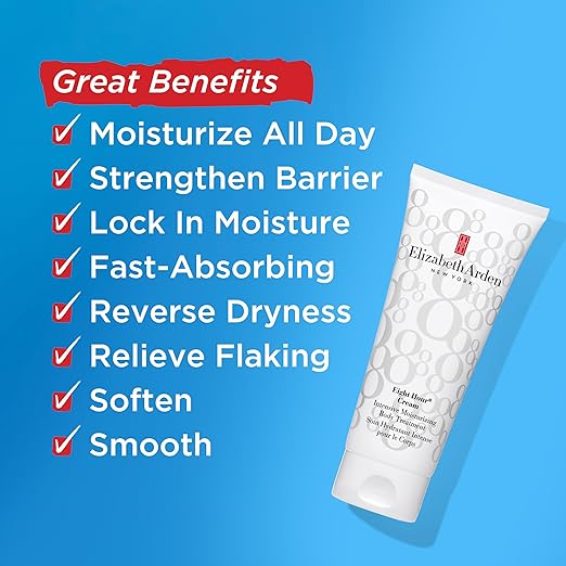 Elizabeth Arden Eight Hour Intensive Daily Moisturiser for Face SPF15 50ml - Fragrance London