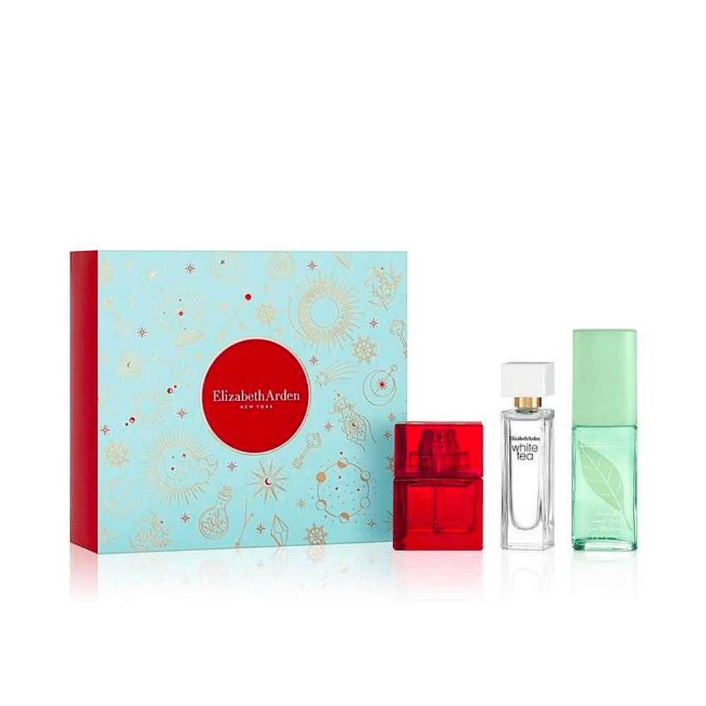 Elizabeth Arden Mini Red Door Eau de Toilette 10ml + Green Tea Eau de Toilette 15ml + White Tea Eau de Toilette 10ml - Fragrance London