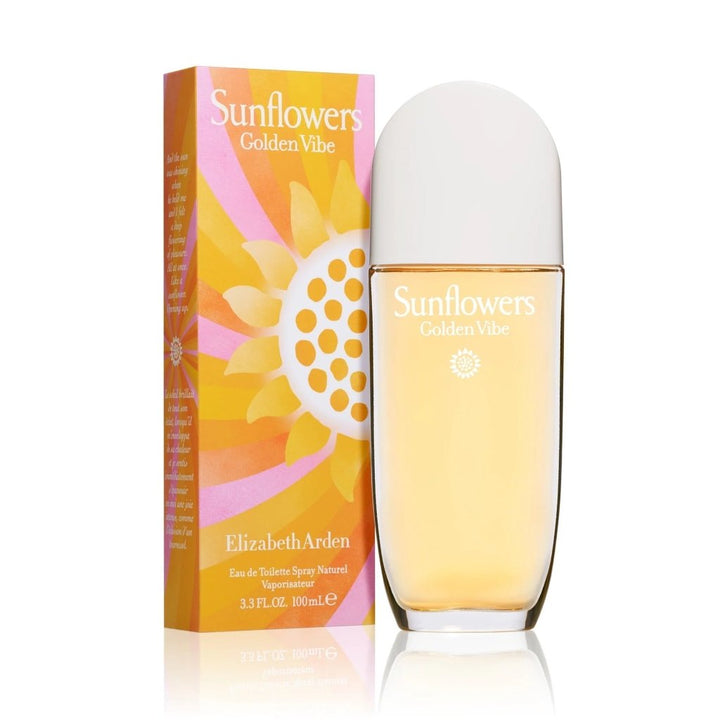 Elizabeth Arden Sunflowers Golden Vibe Eau De Toilette Spray 100ml - Fragrance London