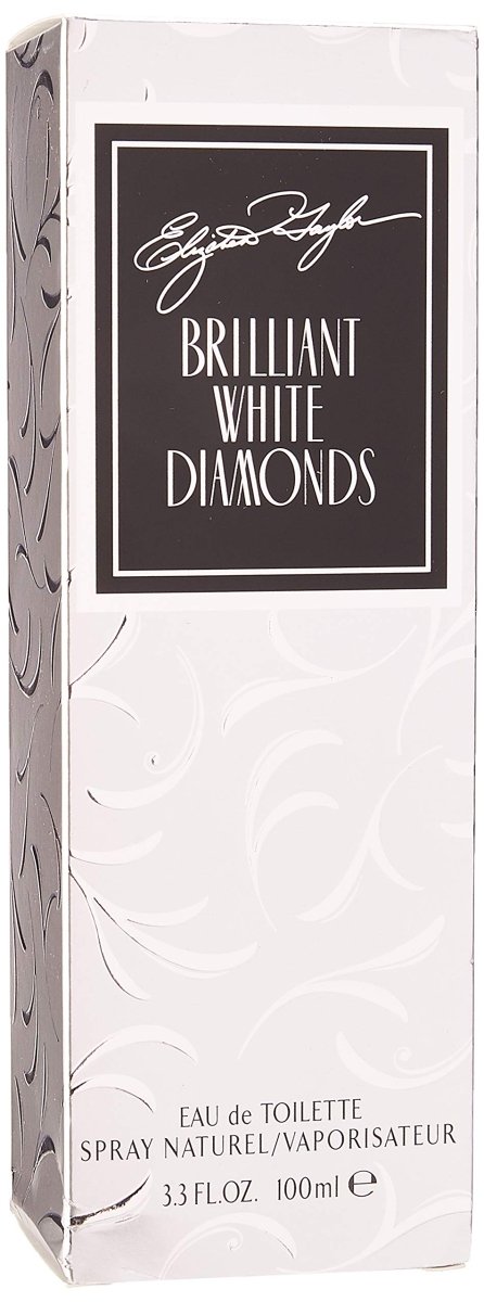 Elizabeth Taylor Brilliant White Diamond Eau De Toilette Spray 100ml - Fragrance London