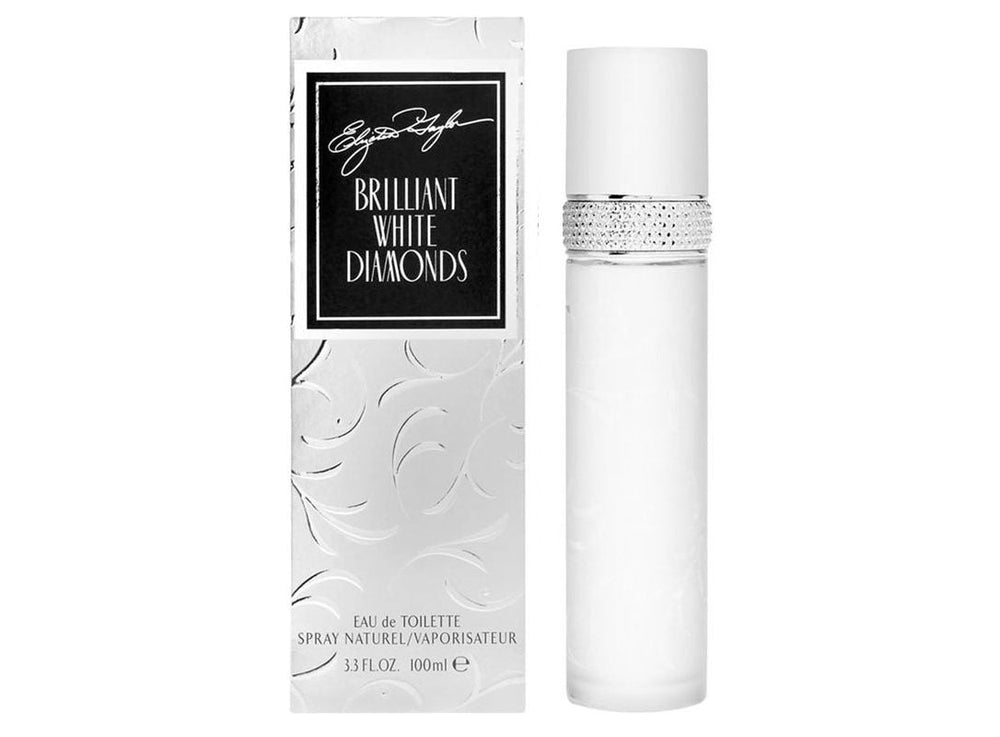 Elizabeth Taylor Brilliant White Diamond Eau De Toilette Spray 100ml - Fragrance London