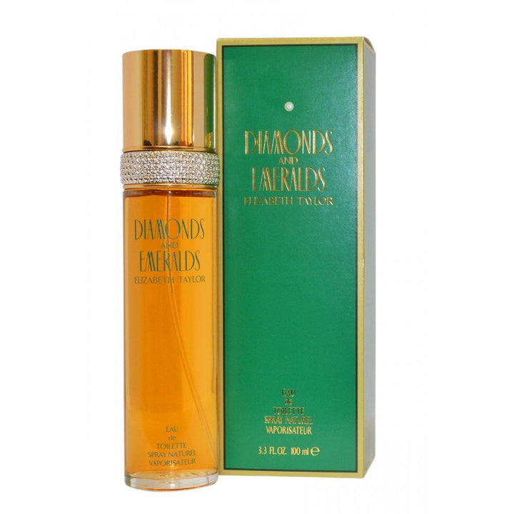 Elizabeth Taylor Diamonds And Emeralds Eau De Toilette Spray 100ml - Fragrance London