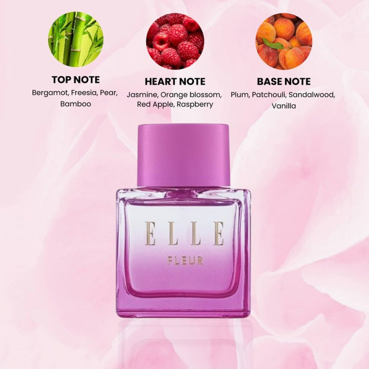 Elle L'Edition Fleur Eau de Parfum Spray 100ml - Fragrance London