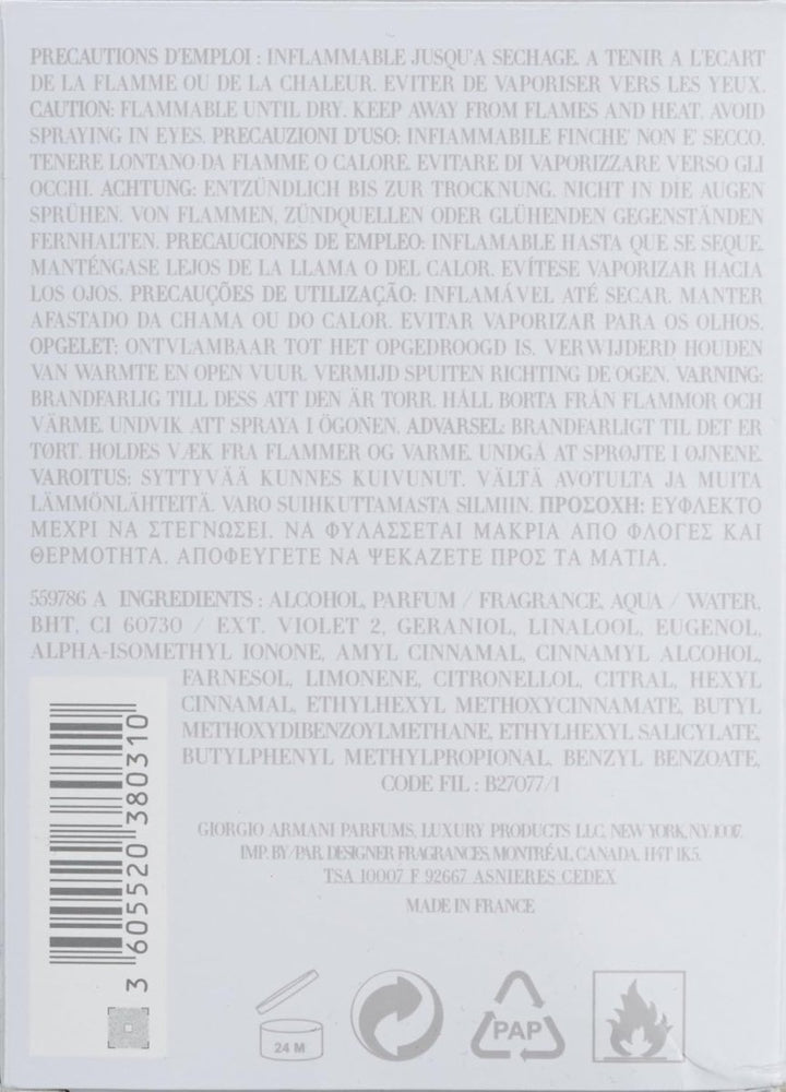 Emporio Armani Diamonds Eau De Parfum Spray 50ml - Fragrance London