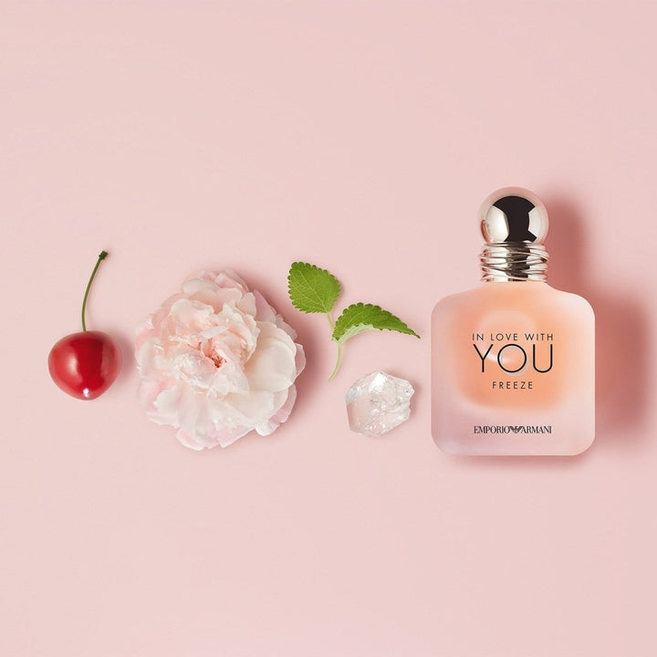 Emporio Armani In Love With You Freeze Eau De Parfum Spray 50ml - Fragrance London