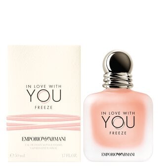 Emporio Armani In Love With You Freeze Eau De Parfum Spray 50ml - Fragrance London